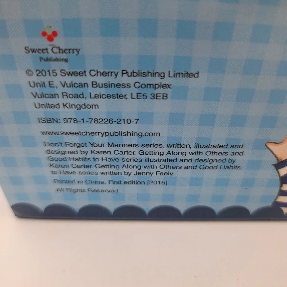A Case of Good Manners 12 Board Book Set Sweet Cherry‎ Publishing Social Skills